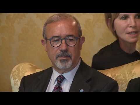 Roma - Gentiloni riceve i Rappresentanti dei Sindacati Internazionali e Nazionali (20.05.17)