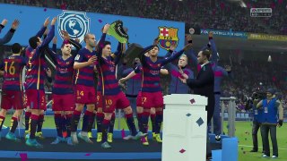 FIFA 17 PS4 1080p HD Campeones de Copa de SM el Rey 2017 FCBarcelona Jugador
