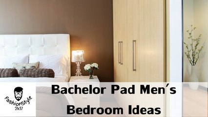 Bachelor Pad Men's Bedroom Ideas
