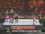 Raw - Beth, Melina and Jillian vs Candice, Maria and Mickie