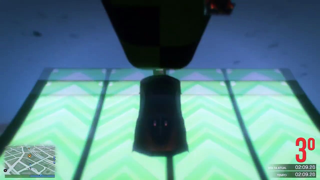 GTA V Online PC - Corrida Acrobática - Vô Mitar