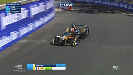 Formule E - Paris E Prix - Résumé des qualifications