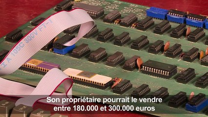 Un ordinateur Apple 1 datant de 1976 mis aux enchères