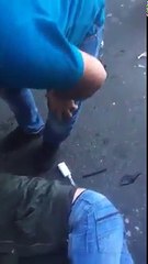 Un chauffeur Uber percute de plein fouet un scooter