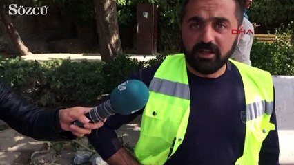 Ankara adliyesi önünde korkutan patlama!