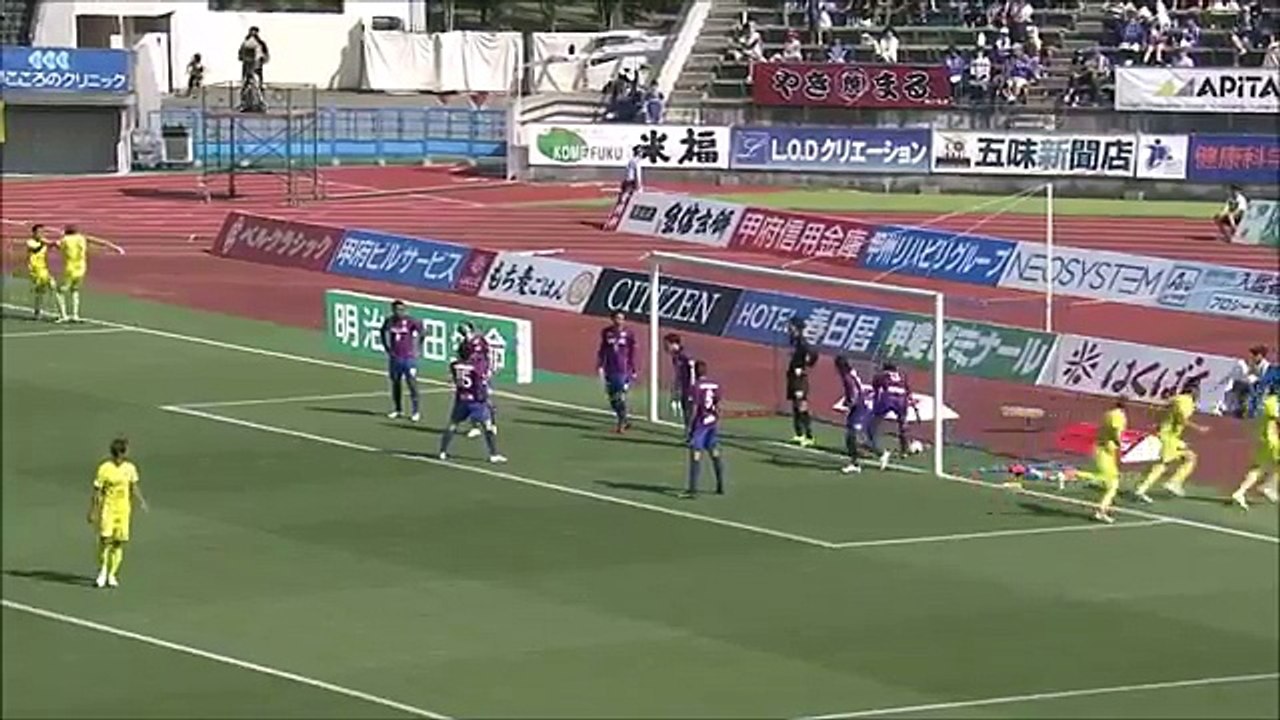 Kofu 1:2 Hiroshima (Japanese J League. 20 May 2017)