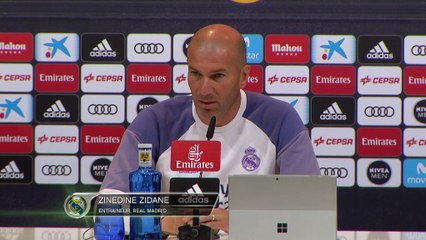 38e j. - Zidane : "Tout donner jusqu'à la dernière minute"