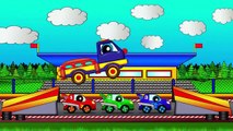 Cars cartooth  Helpy the truck. Cars racing cartoon. Educationa