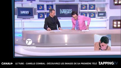 Le Tube - Camille Combal : Découvrez les images de sa première télé (Vidéo)