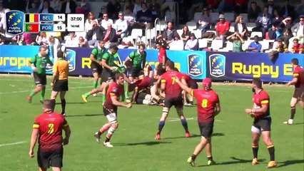 REPLAY BELGIUM / PORTUGAL - PLAY-OFF RUGBY EUROPE CHAMPIONSHIP 2017