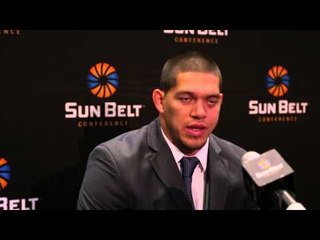 2015 Sun Belt Conference Media Day - Idaho LB Marc Millan
