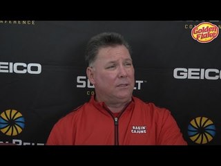 2015 Sun Belt Conference Baseball Championship: UL Lafayette Semifinal Press Conference