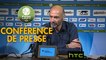 Conférence de presse AJ Auxerre - Red Star  FC (1-0) : Cédric DAURY (AJA) - Claude ROBIN (RED) - 2016/2017
