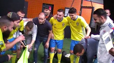 Finale Ligue JML - Célébration de la Team BEL AIR après sa victoire