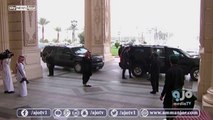 فيديو - ميلانيا ترامب تفاجئ العالم بإطلالتها أثناء وصولها الى الرياض.. شاهدوا ماذا ارتدت