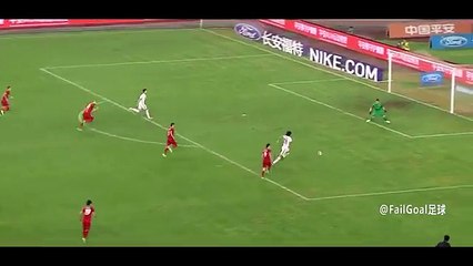 Olha o Gol que o Alexandre Pato perdeu na China