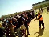 فيديو يوثق لحظة انطلاق المعتصمين للفانة لغلقها صحراء تطاوين‎.‎