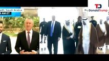 BREAKING NEWS , President Trump and Melania Lands In Saudi Arabia , Saudi King