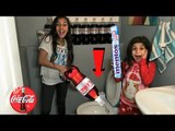 Bad kids  DIET COKE MENTOS EXPERIMENT !! family fun vlogs
