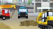 JCB Excavator Digging with Dump Truck Cartoon for Kids - Cars & Trucks Vehicles for Children
