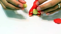 Dragón huevo gigante cómo jugar Bob Esponja sorpresa para sin dientes juguetes tren su su Doh tmnt