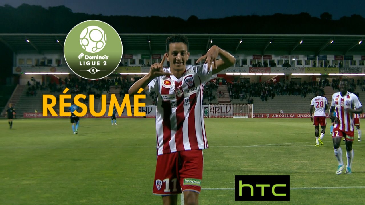 AC Ajaccio - Tours FC (3-2)  - Résumé - (ACA-TOURS) / 2016-17