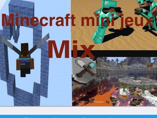 Minecraft ps4 mini jeux mix
