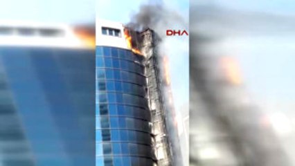 Bursa'da Otel Inşaatında Yangın - 2