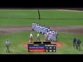 2015 Sun Belt  Baseball Championship: Georgia Southern vs. Arkansas State Highlights