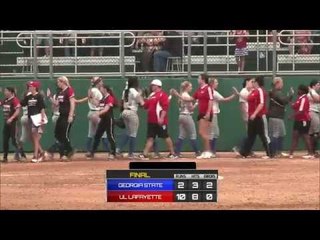 2015 Sun Belt Softball Championship: UL Lafayette vs Georgia State Highlights