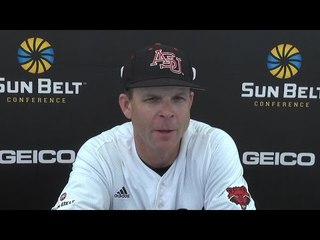 2015 Sun Belt Conference Baseball Championship: Arkansas State Game 5 Press Conference