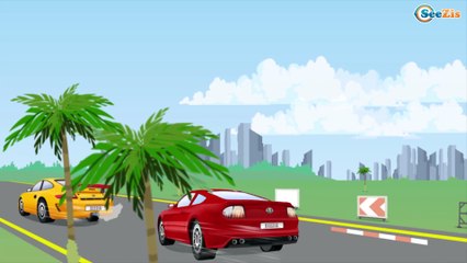 Kids Cartoon: Ambulance & Police Car in the City 🚓🚑 | Fun Emergency Vehicles for Children