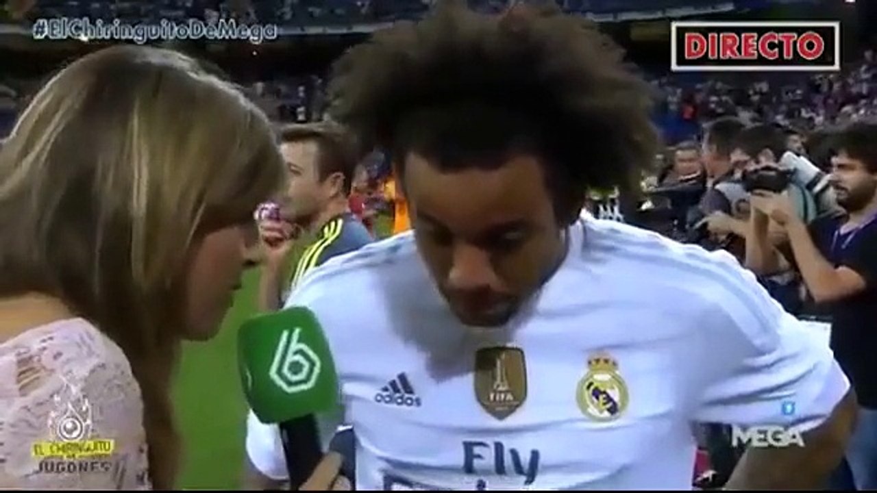 Cristiano Ronaldo and James Rodriguez Funny Moment on Marcelo interview