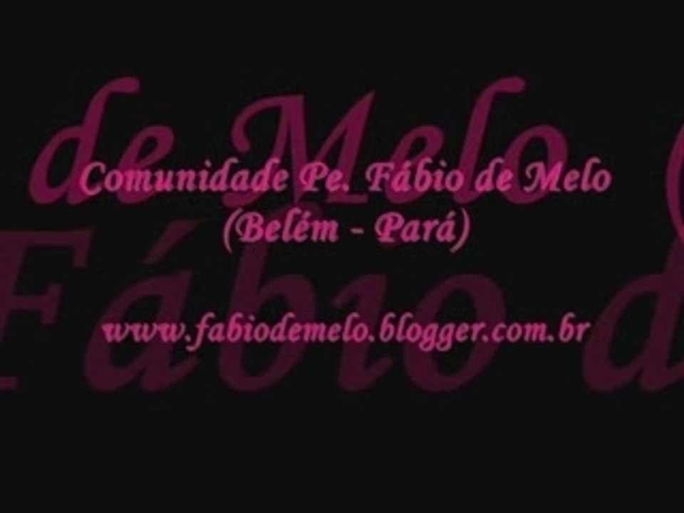 Pe. Fábio de Melo - Se eu não te amasse tanto assim!