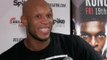 Linton Vassell on Liam McGeary's post-fight comments 'He said I was a fat bastard'