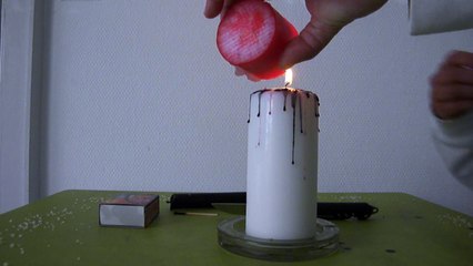 Magie Hoodoo bougie pour éliminer un ennemi Macron dans l'exemple