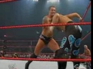 WWE - HBK & Goldberg vs Evolution