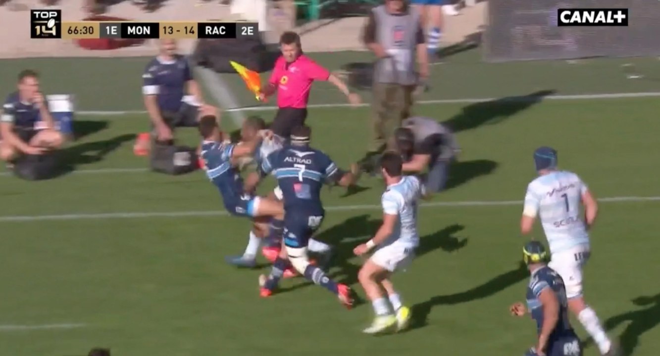 Jolie séquence de percussion du Racing 92