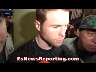 CANELO BELIEVES THINGS ARE COMPLETELY "DIFFERENT" SINCE FIGHT WITH MAYWEATHER - EsNews Boxing