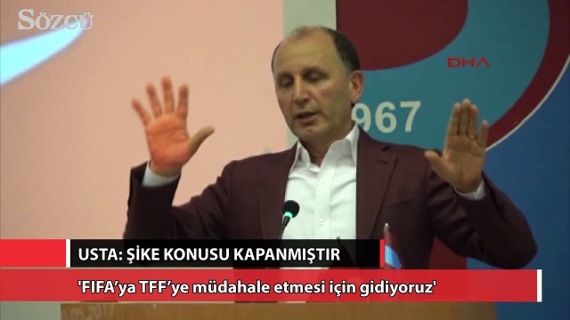 Muharrem Usta Şike konusu kapanmıştır