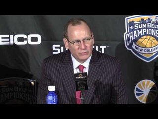 2015 Sun Belt Men's Basketball Champ Semi Press Conference: Georgia State vs UL Lafayette
