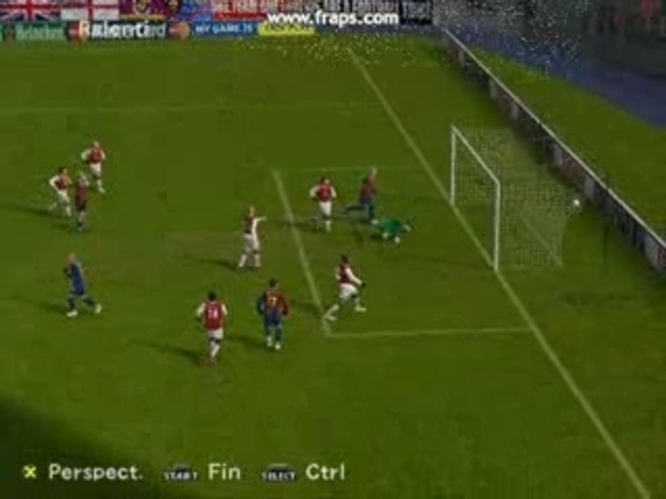 pes 5 très beau but pleine lucarne