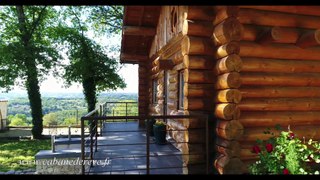 CABANE EN RONDINS AVEC SPA