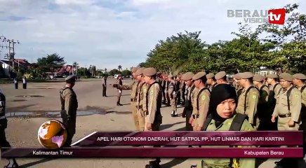 APEL HARI OTONOMI DAERAH, HUT SATPOL PP, HUT LINMAS DAN HARI KARTINI