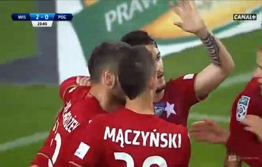Pawel Brozek Goal HD - Wisla 2-0 Pogon Szczecin 20.05.2017