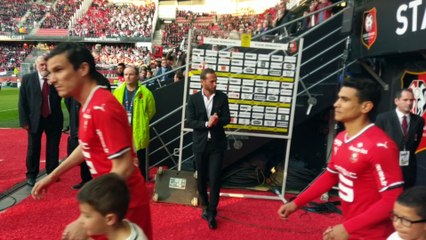 20/05/17 : SRFC-ASM : entrée des équipes