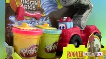 Pâte à modeler Play Doh Super Camion de Pompier Diggin' Rigs Firetruck Boomer