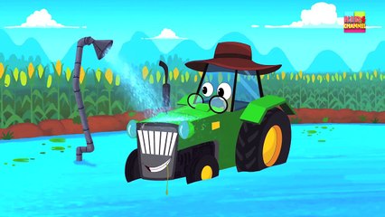 learn Farm Vehicles | Trucks For Kids | Learn Transport | kids videos