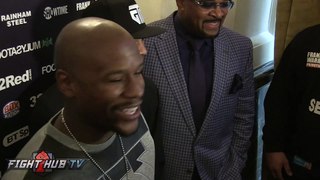 Floyd Mayweather responds to those who say 