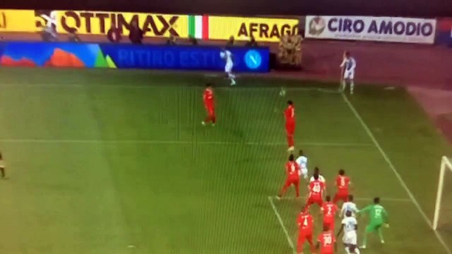 Napoli vs AC Fiorentina 3-1 - Dries Mertens goal (Serie A TIM) 20.05.2017